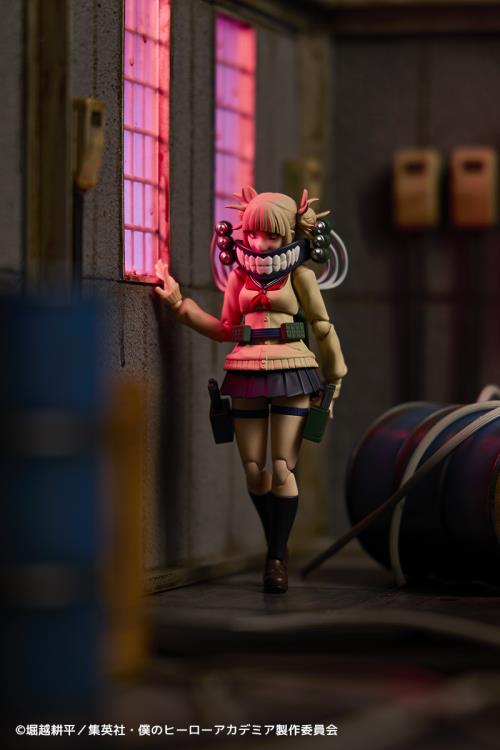 My Hero Academia Amazing Yamaguchi Revoltech NR072 Himiko Toga Action Figure Gallery Image 4