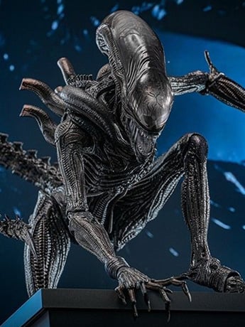 RANS ベアドレス ブラック サテン ヴュート イルマ Alien: Romulus MMS784 Scorched Xenomorph 1/6th Scale Collectible