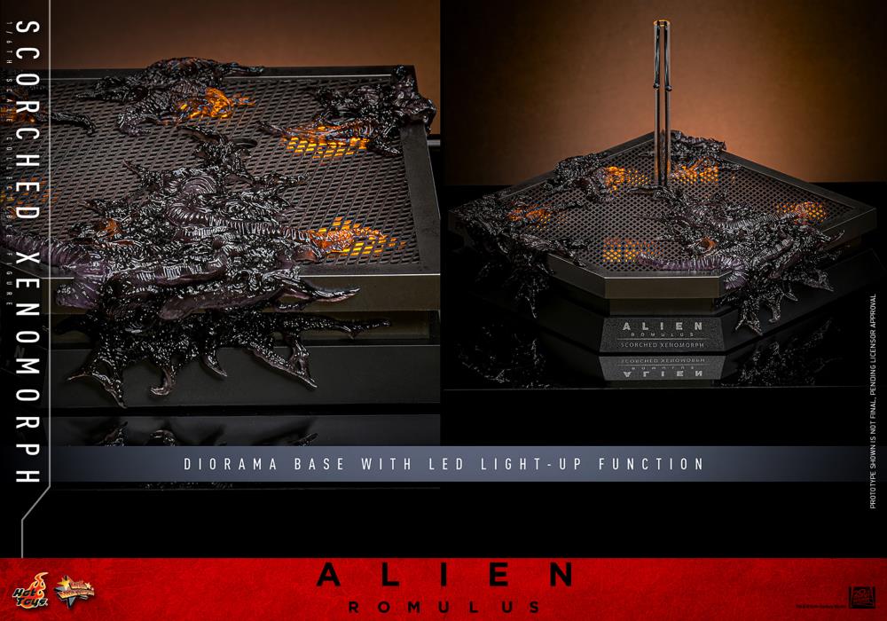 Alien: Romulus MMS784 Scorched Xenomorph 1/6th Scale Collectible Figure Gallery Image 21