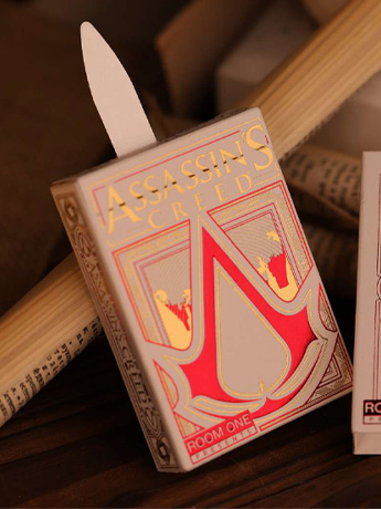 Assassin's Creed Legacy White Hidden Blade Edition Playing Cards Gallery Image 2
