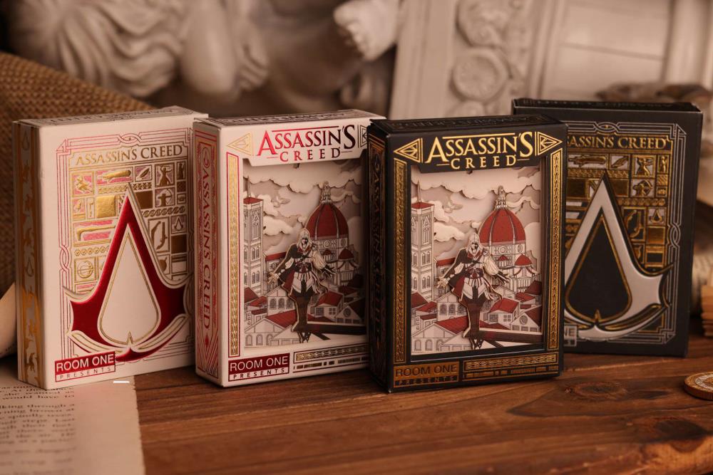 Assassin's Creed Legacy White Hidden Blade Edition Playing Cards Gallery Image 7