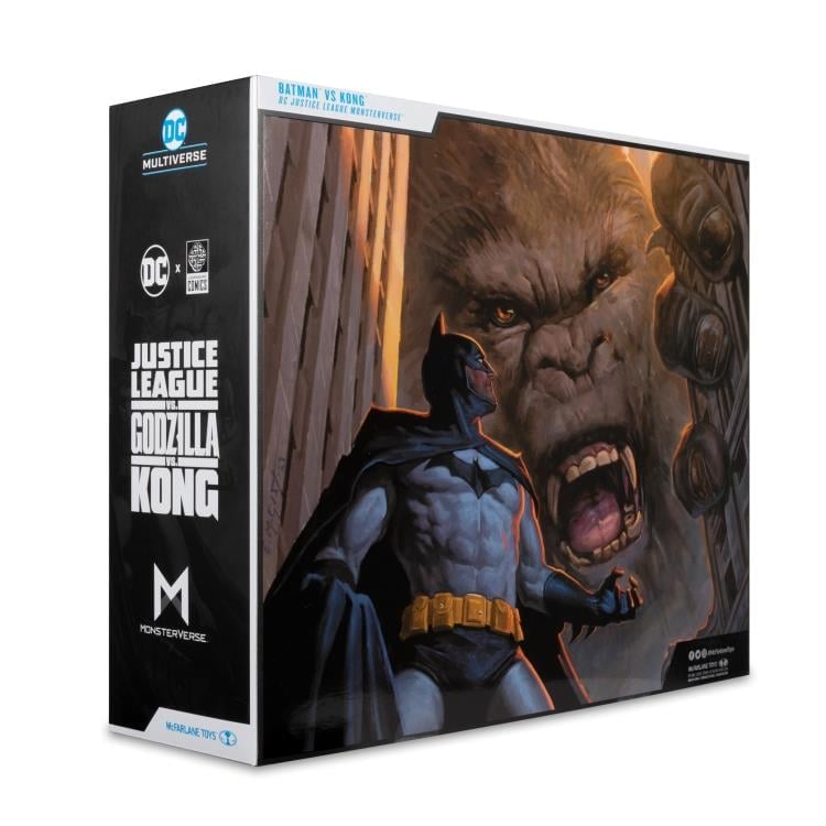 Justice League vs. Godzilla vs. Kong DC Multiverse Batman vs. Kong Action Figure Two-Pack Gallery Image 14