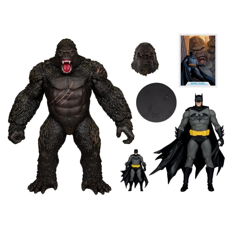 Justice League vs. Godzilla vs. Kong DC Multiverse Batman vs. Kong Action Figure Two-Pack Gallery Image 10