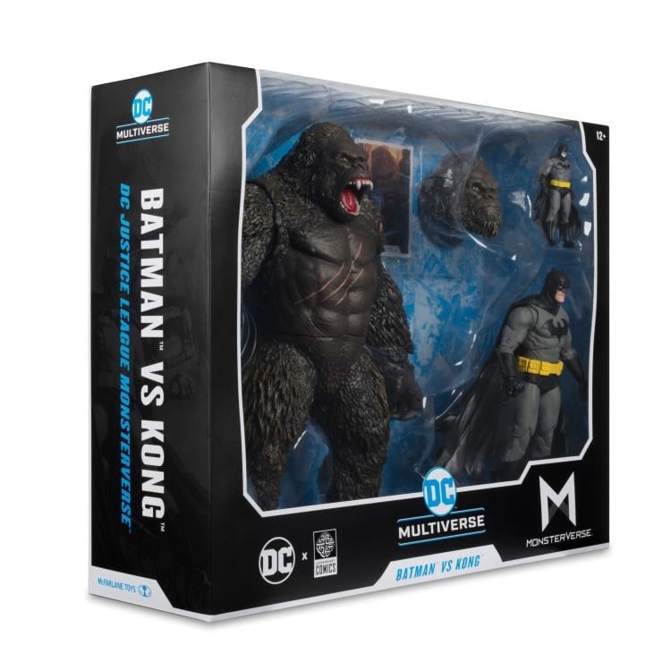 Justice League vs. Godzilla vs. Kong DC Multiverse Batman vs. Kong Action Figure Two-Pack Gallery Image 13
