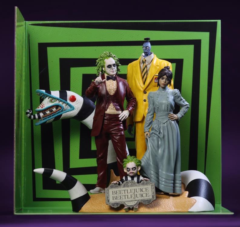 Beetlejuice Beetlejuice Movie Maniacs 6" Limited Edition 4 Pack of Figures Gallery Image 3