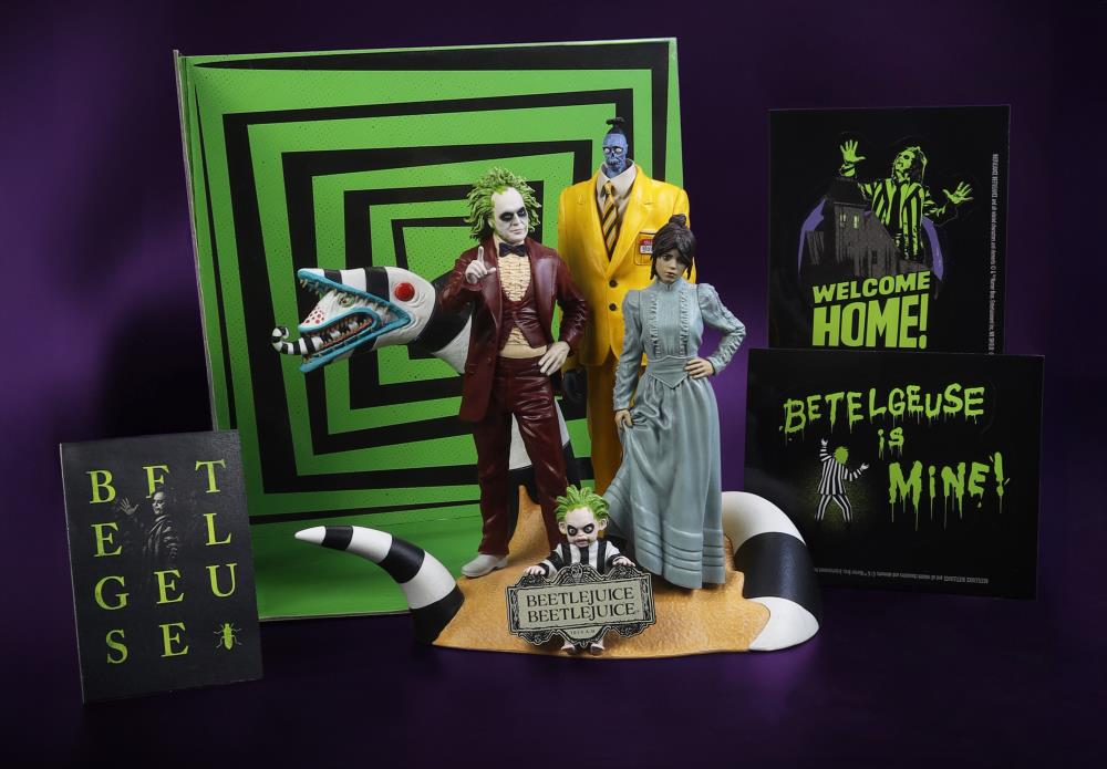 Beetlejuice Beetlejuice Movie Maniacs 6" Limited Edition 4 Pack of Figures Gallery Image 5