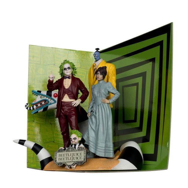 Beetlejuice Beetlejuice Movie Maniacs 6" Limited Edition 4 Pack of Figures Gallery Image 8
