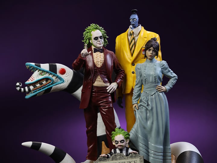 Beetlejuice Beetlejuice Movie Maniacs 6" Limited Edition 4 Pack of Figures Gallery Image 1