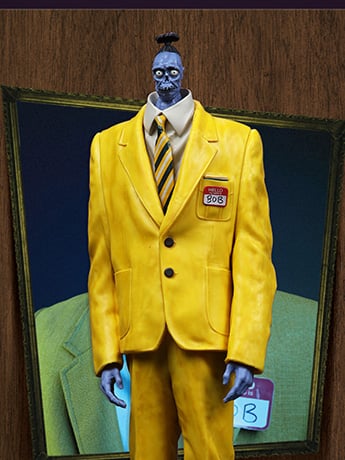 Beetlejuice Beetlejuice Movie Maniacs Bob the Shrinker 6" Limited Edition Figure Gallery Image 2