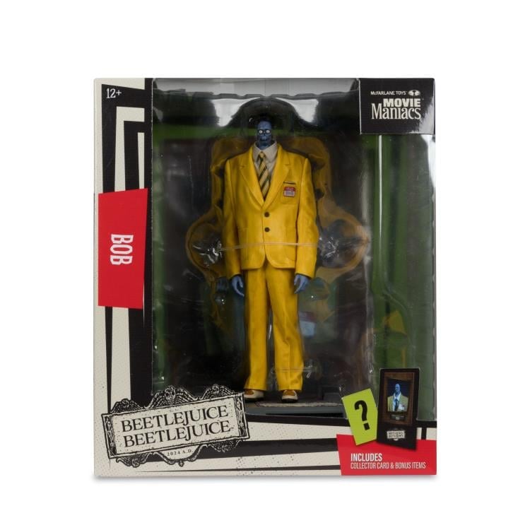 Beetlejuice Beetlejuice Movie Maniacs Bob the Shrinker 6" Limited Edition Figure Gallery Image 11