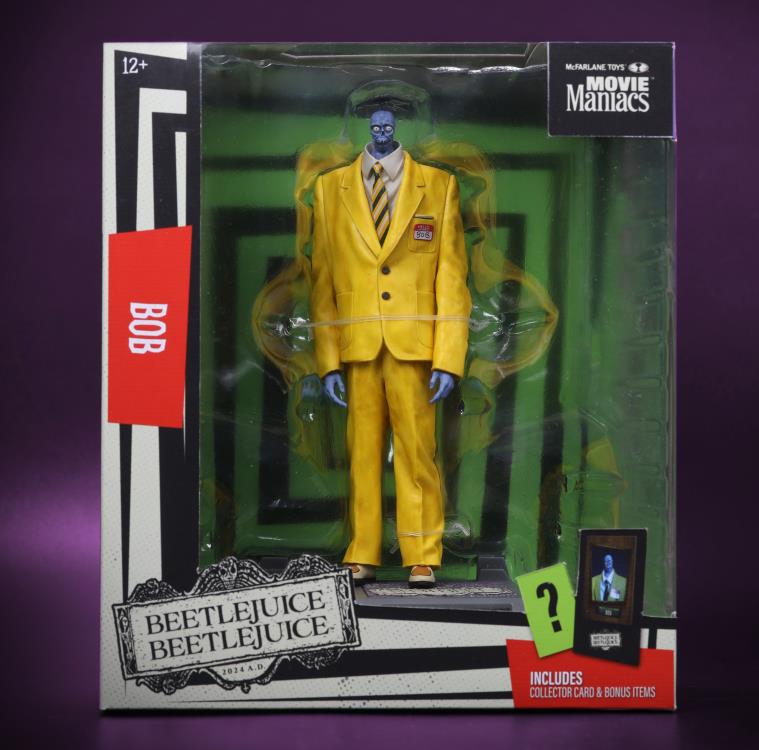 Beetlejuice Beetlejuice Movie Maniacs Bob the Shrinker 6" Limited Edition Figure Gallery Image 6