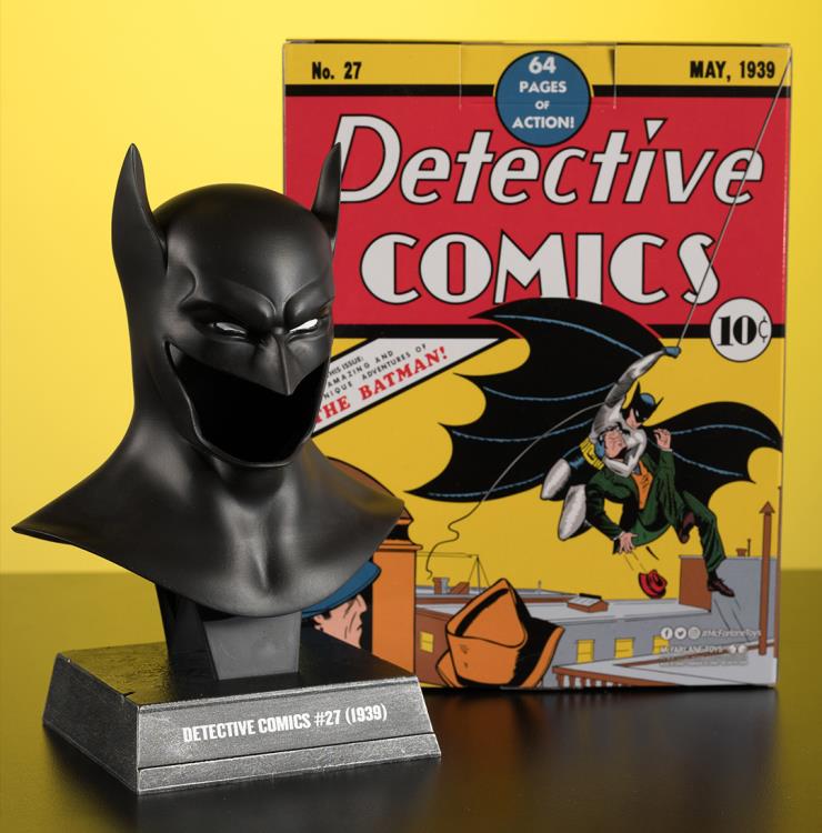 Detective Comics #27 Batman 1st Appearance Cowl 1/3 Scale Replica Gallery Image 4