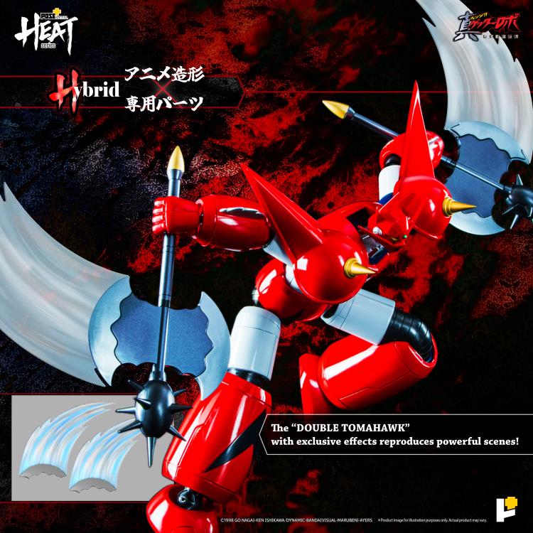 Getter Robo Armageddon Pose+ Metal Heat Series Getter Dragon Action Figure Gallery Image 14