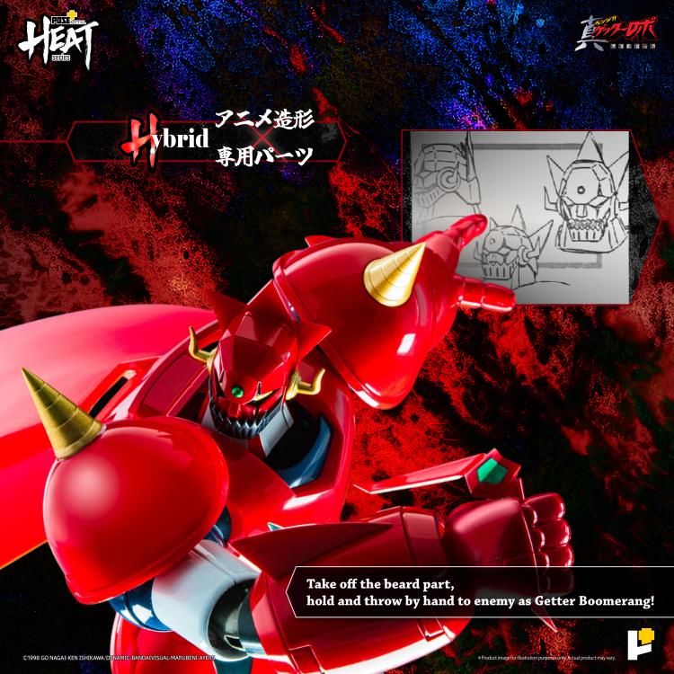 Getter Robo Armageddon Pose+ Metal Heat Series Getter Dragon Action Figure Gallery Image 10