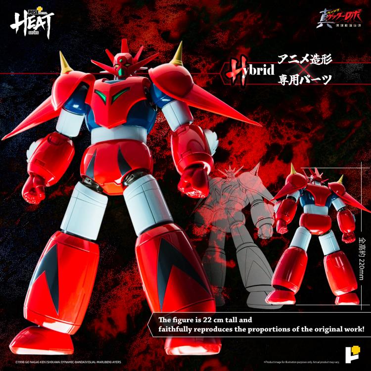 Getter Robo Armageddon Pose+ Metal Heat Series Getter Dragon Action Figure Gallery Image 6