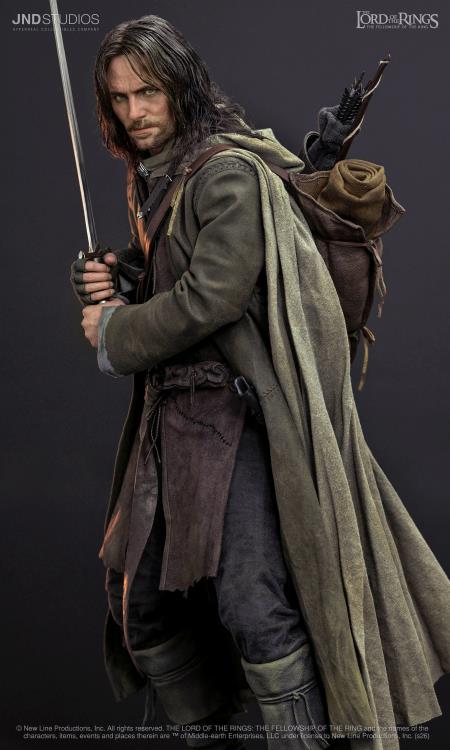The Lord of the Rings Hyperreal Aragorn 1/3 Scale Limited Edition Statue Gallery Image 15
