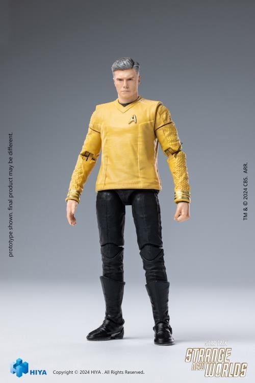 Star Trek: Strange New Worlds Exquisite Mini Series Christopher Pike 1/18 Scale PX Previews Exclusive Action Figure Gallery Image 4