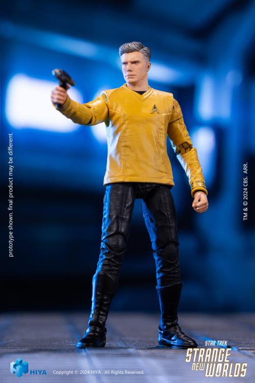 Star Trek: Strange New Worlds Exquisite Mini Series Christopher Pike 1/18 Scale PX Previews Exclusive Action Figure Gallery Image 11