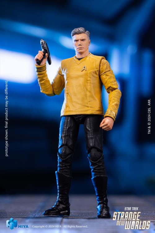 Star Trek: Strange New Worlds Exquisite Mini Series Christopher Pike 1/18 Scale PX Previews Exclusive Action Figure Gallery Image 10