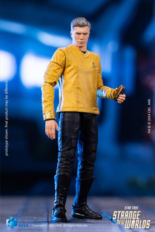 Star Trek: Strange New Worlds Exquisite Mini Series Christopher Pike 1/18 Scale PX Previews Exclusive Action Figure Gallery Image 7
