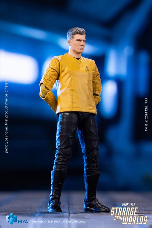 Star Trek: Strange New Worlds Exquisite Mini Series Christopher Pike 1/18 Scale PX Previews Exclusive Action Figure Gallery Image 9