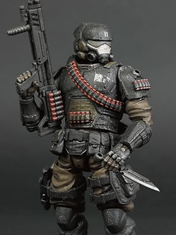 Acid Rain FAV-A125 Kaiho Umigaru Action Figure Gallery Image 2