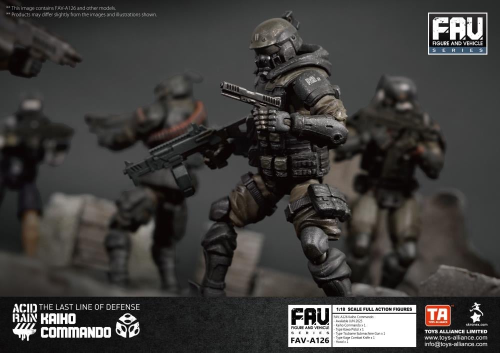 Acid Rain FAV-A126 Kaiho Commando Action Figure Gallery Image 15