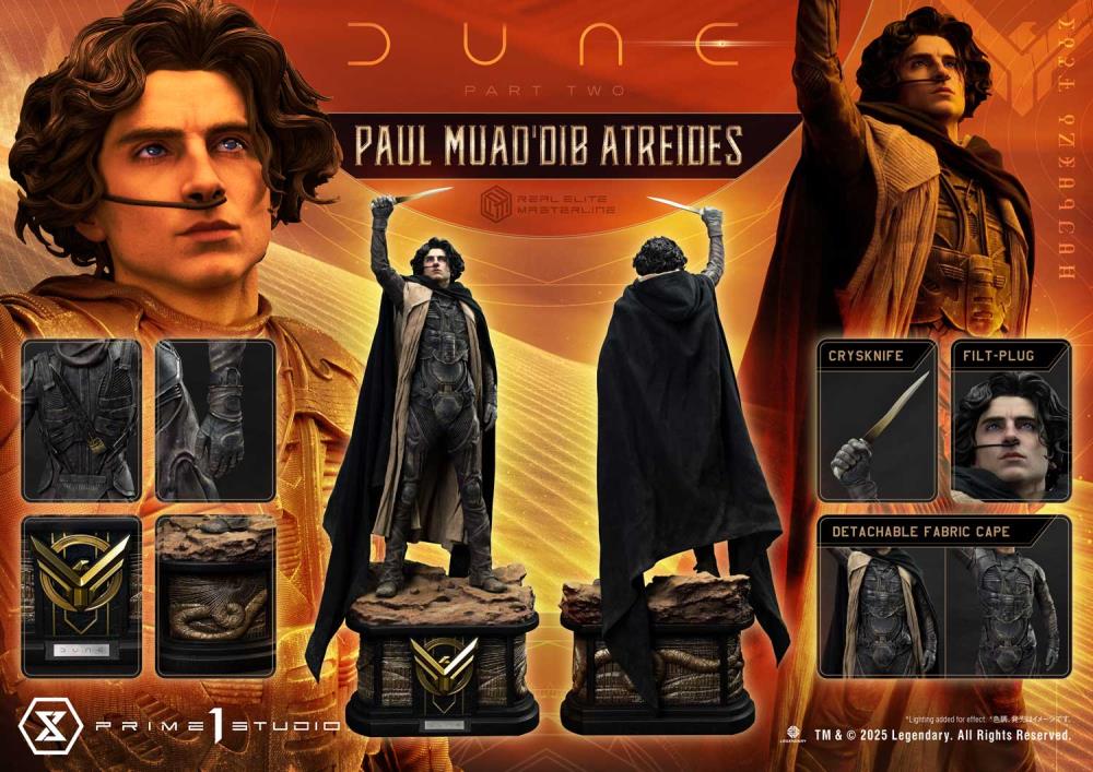 Dune: Part Two Real Elite Masterline Paul Atreides 1/3 Scale Statue Gallery Image 47