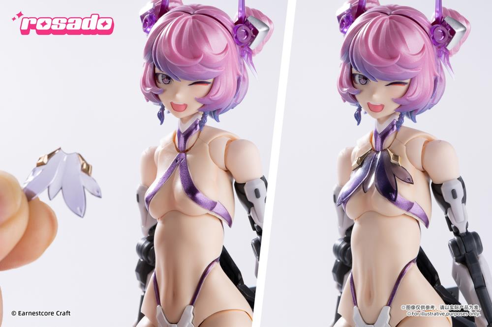 Rosado Project RS-02 Starflower Black Iris 1/10 Scale Action Figure Gallery Image 18
