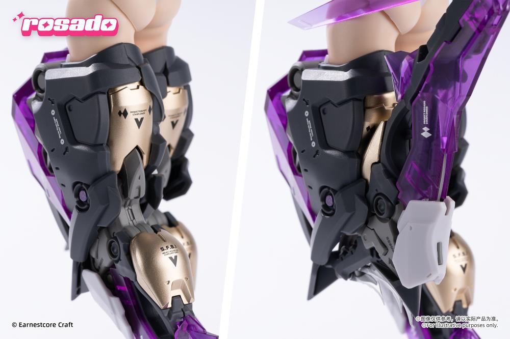 Rosado Project RS-02 Starflower Black Iris 1/10 Scale Action Figure Gallery Image 23