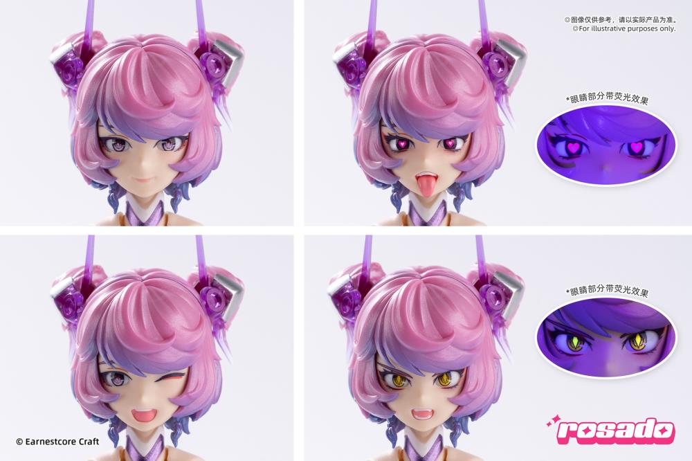 Rosado Project RS-02 Starflower Black Iris 1/10 Scale Action Figure Gallery Image 21