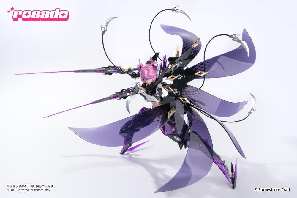 Rosado Project RS-02 Starflower Black Iris 1/10 Scale Action Figure Gallery Image 6