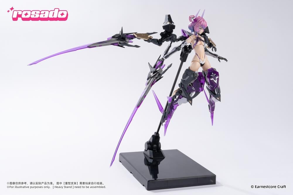 Rosado Project RS-02 Starflower Black Iris 1/10 Scale Action Figure Gallery Image 4