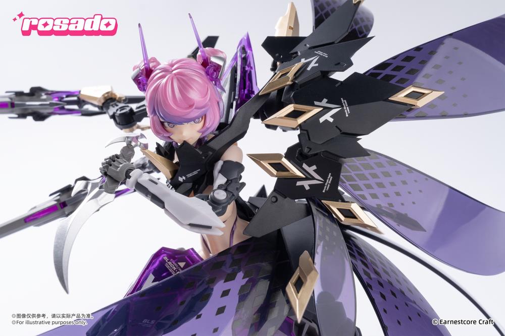 Rosado Project RS-02 Starflower Black Iris 1/10 Scale Action Figure