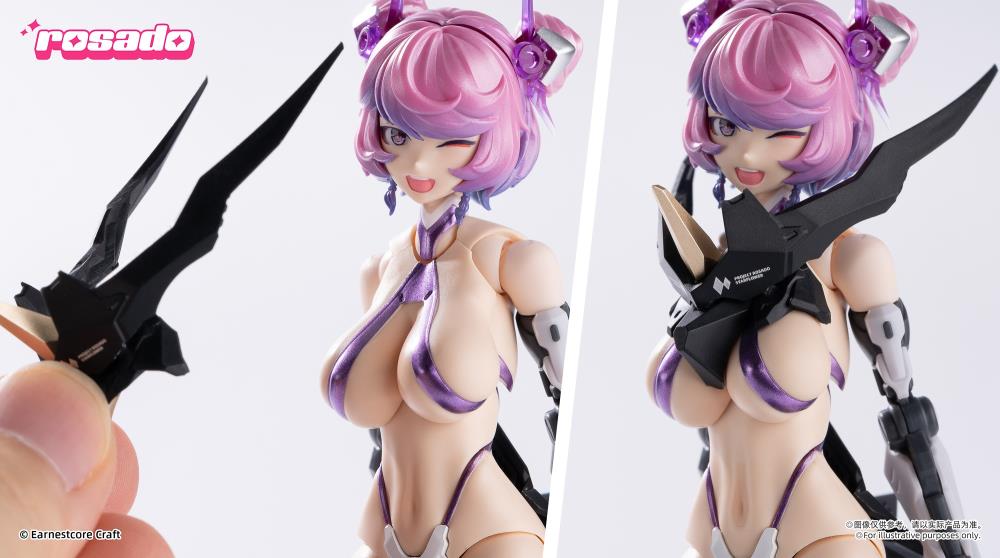 Rosado Project RS-02 Starflower Black Iris 1/10 Scale Action Figure Gallery Image 17