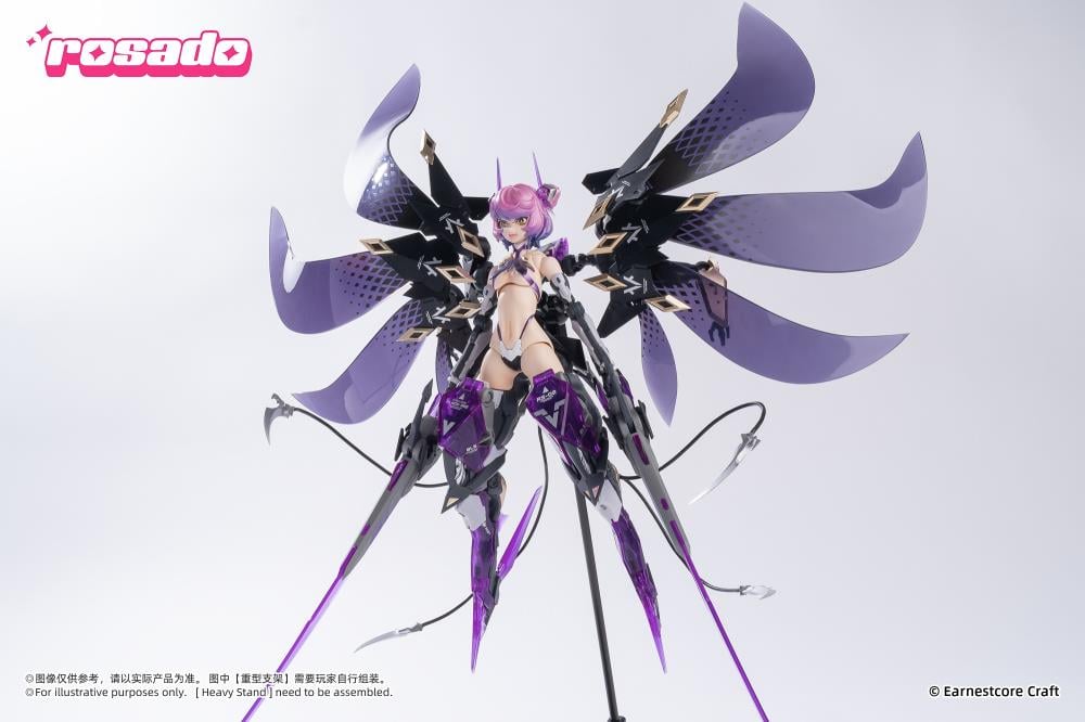 Rosado Project RS-02 Starflower Black Iris 1/10 Scale Action Figure