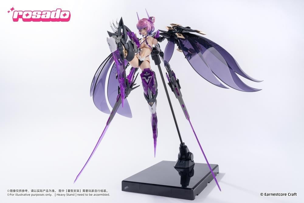 Rosado Project RS-02 Starflower Black Iris 1/10 Scale Action Figure Gallery Image 5