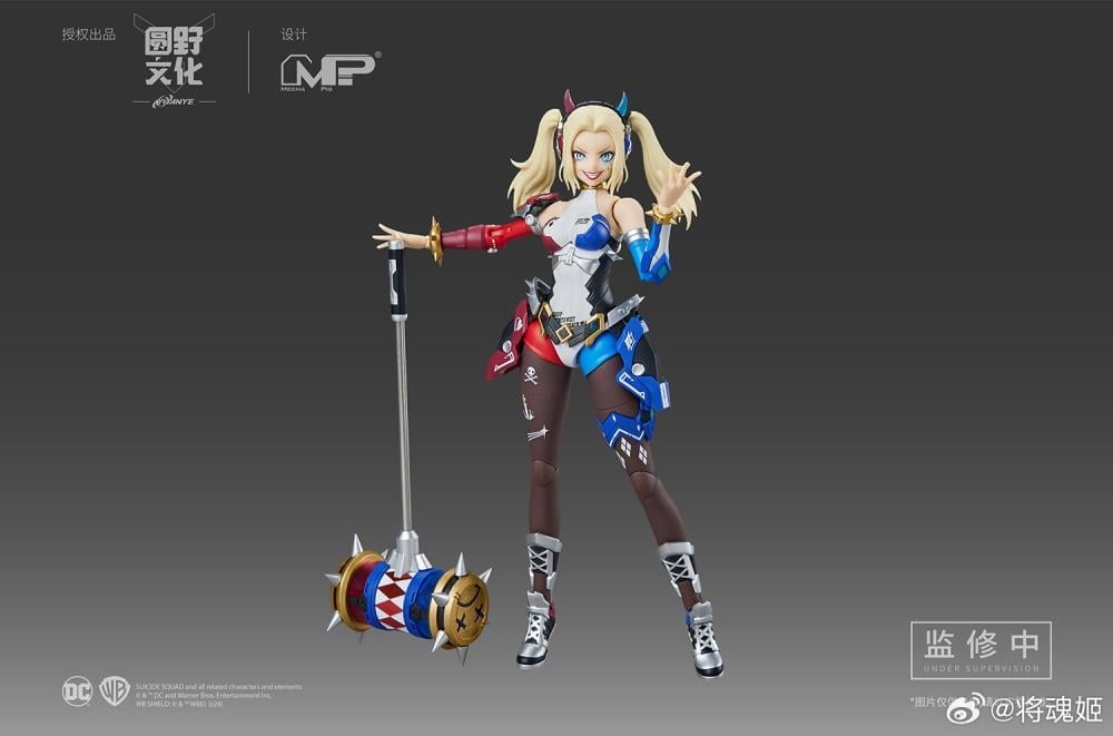 DC Comics DC-03 Harley Quinn (Dual Body) 1/10 Scale Model Kit Gallery Image 5