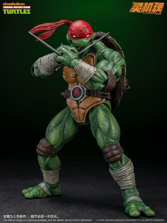 タートルズフィギアTeenageTurtlesMovieStar Raphael Teenage Mutant Ninja Turtles Super Figure Collection Raphael