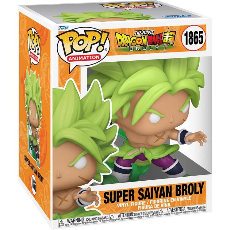 Dragon Ball Super: Broly Pop! Animation #1865 Super Sized 6" Super Saiyan Broly Gallery Image 3