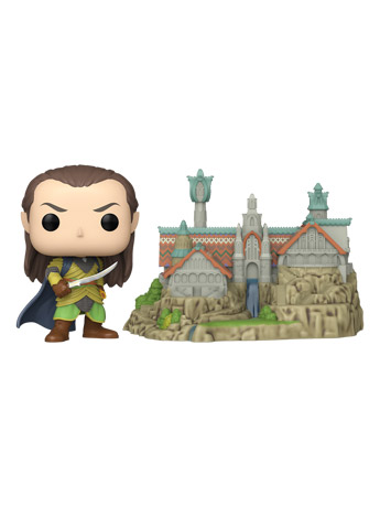 Pop! Town: The Lord of the Rings - Elrond with Rivendell Gallery Image 2