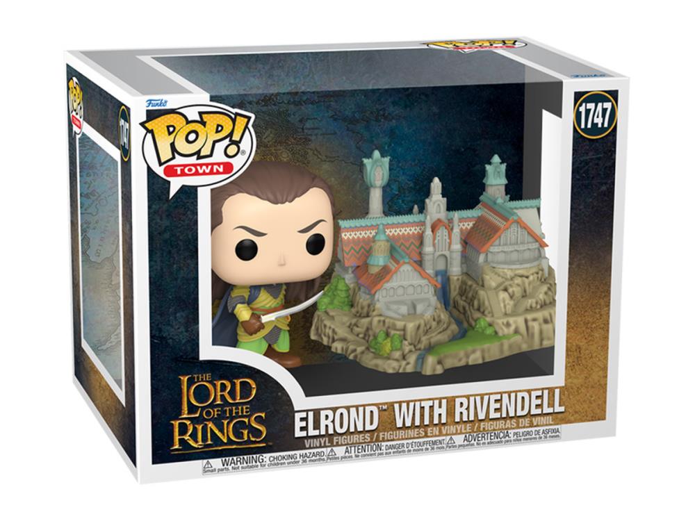 Pop! Town: The Lord of the Rings - Elrond with Rivendell Gallery Image 3