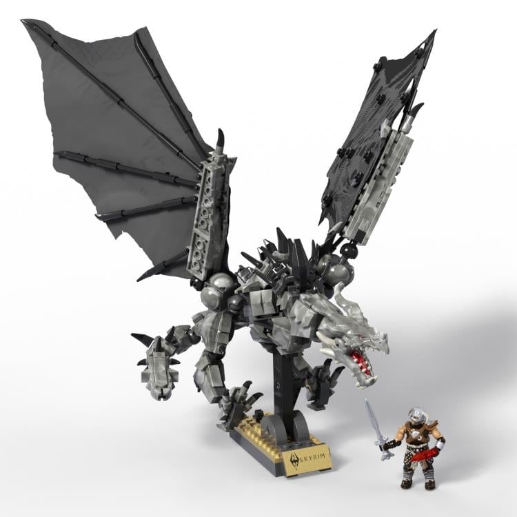 The Elder Scrolls V: Skyrim Mega Construx Skyrim: Alduin the World Eater Collector Building Set Gallery Image 5