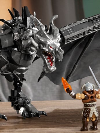The Elder Scrolls V: Skyrim Mega Construx Skyrim: Alduin the World Eater Collector Building Set Gallery Image 2