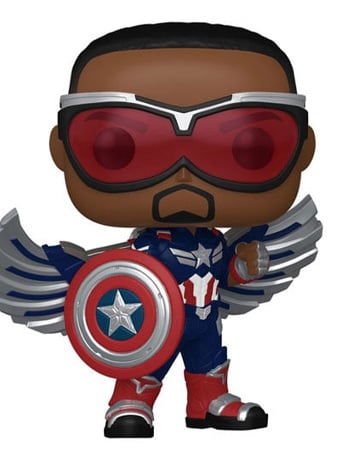 Captain America: Brave New World Pop! Marvel #1364 Captain America (Sam Wilson) Gallery Image 2