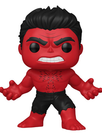 Captain America: Brave New World Pop! Marvel #1366 Super Sized 6" Red Hulk Gallery Image 2