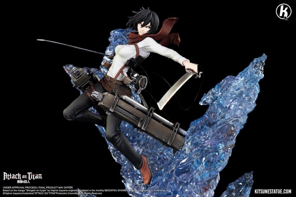 Attack on Titan Mikasa Ackerman 1/6 Scale Limited Edition Statue Attack on Titan Mikasa Ackerman 1/6 Scale Limited Edition Statue