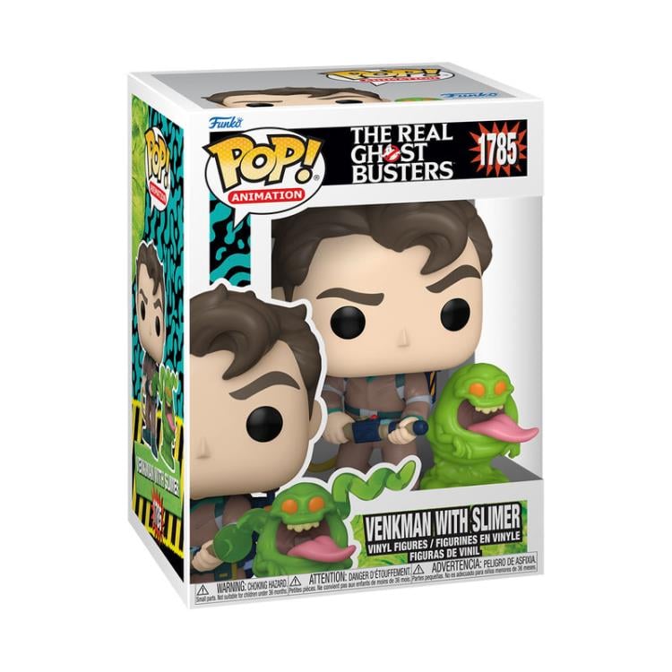 The Real Ghostbusters Pop! & Buddy #1785 Peter Venkman with Slimer Gallery Image 3