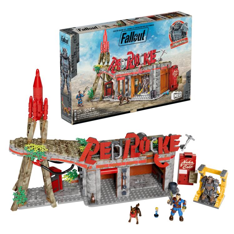 Fallout 4 Mega Construx Red Rocket Truck Stop Collector Building Set Gallery Image 8
