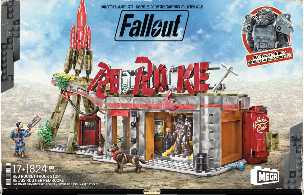 Fallout 4 Mega Construx Red Rocket Truck Stop Collector Building Set Gallery Image 9